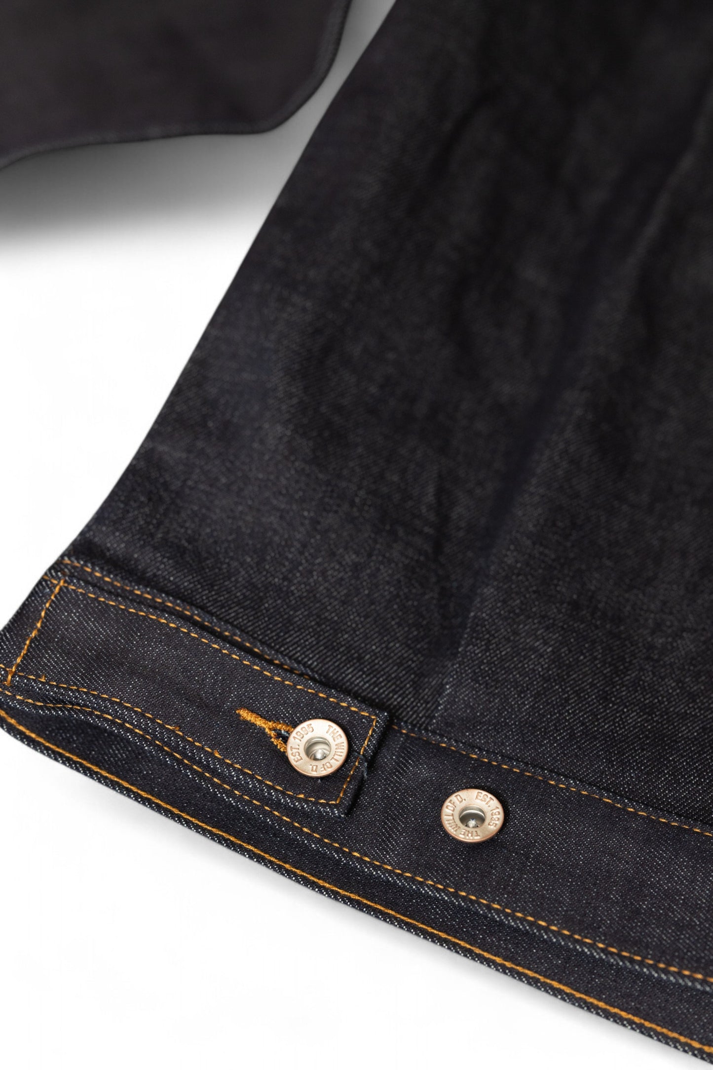 Custom buttons close up