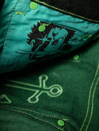 The Greatest Swordsman - denim set