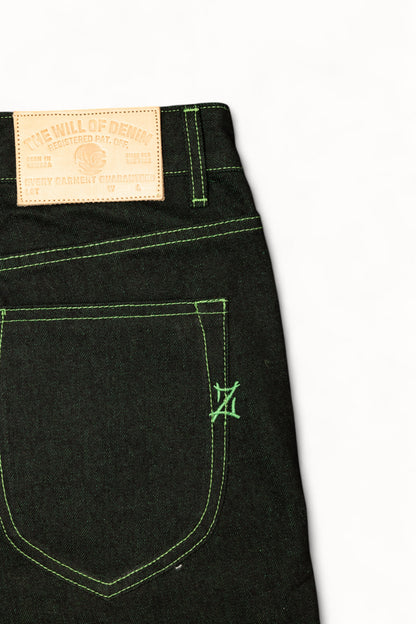 Zoro detail and leather tag close up